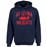Men's Arizona Wildcats Athletic Issued Pullover Hoodie - Navy Blue,baseball caps,new era cap wholesale,wholesale hats